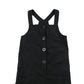 George school dungaree grey short leg straight fit with buttons