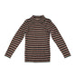 Tu sweater 7-8 years multicoloured stripy turtle-neck