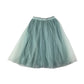 M&S skirt 9-10 years mint blue mesh midi with elasticated waistband