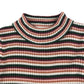 Tu sweater 7-8 years multicoloured stripy turtle-neck