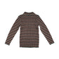 Tu sweater 7-8 years multicoloured stripy turtle-neck