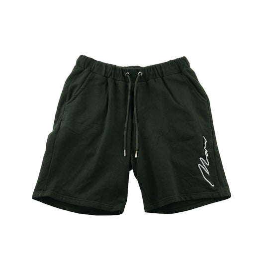 Boohoo Man Shorts Size M Khaki Green Jersey