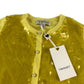 Twinset cardigan 7-8 years yellow short sleeve sequin cropped