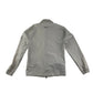 Forty jacket adult size XS light beige full zipper collared
