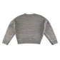 Dunnes Stores sweater 8-9 years grey optical sparkly crewneck