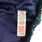 M&S blouse 9-10 years turquoise cropped sequin cardigan style light layer