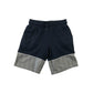 George Shorts Age 9-10 Navy with Grey Panel
