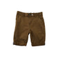 Tu Shorts Age 7 Brown Tan Chino Style