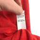 River Island blouse 9-10 years red open back t-shirt