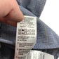 F&F Shirt Age 8 Blue Checked Long Sleeve Button Up Cotton
