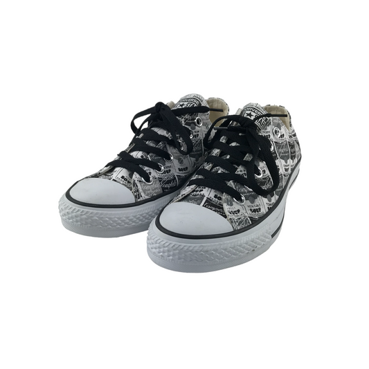 Converse All Star Andy Warhol Soup Tin Trainers Shoe Size 6 Black and White Chuck Taylor