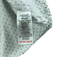 Next Shirt Age 10 White Diamond Pattern Short Sleeve Button Up Cotton