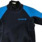 Decathlon wetsuit 4 years navy and blue short sleeve and leg