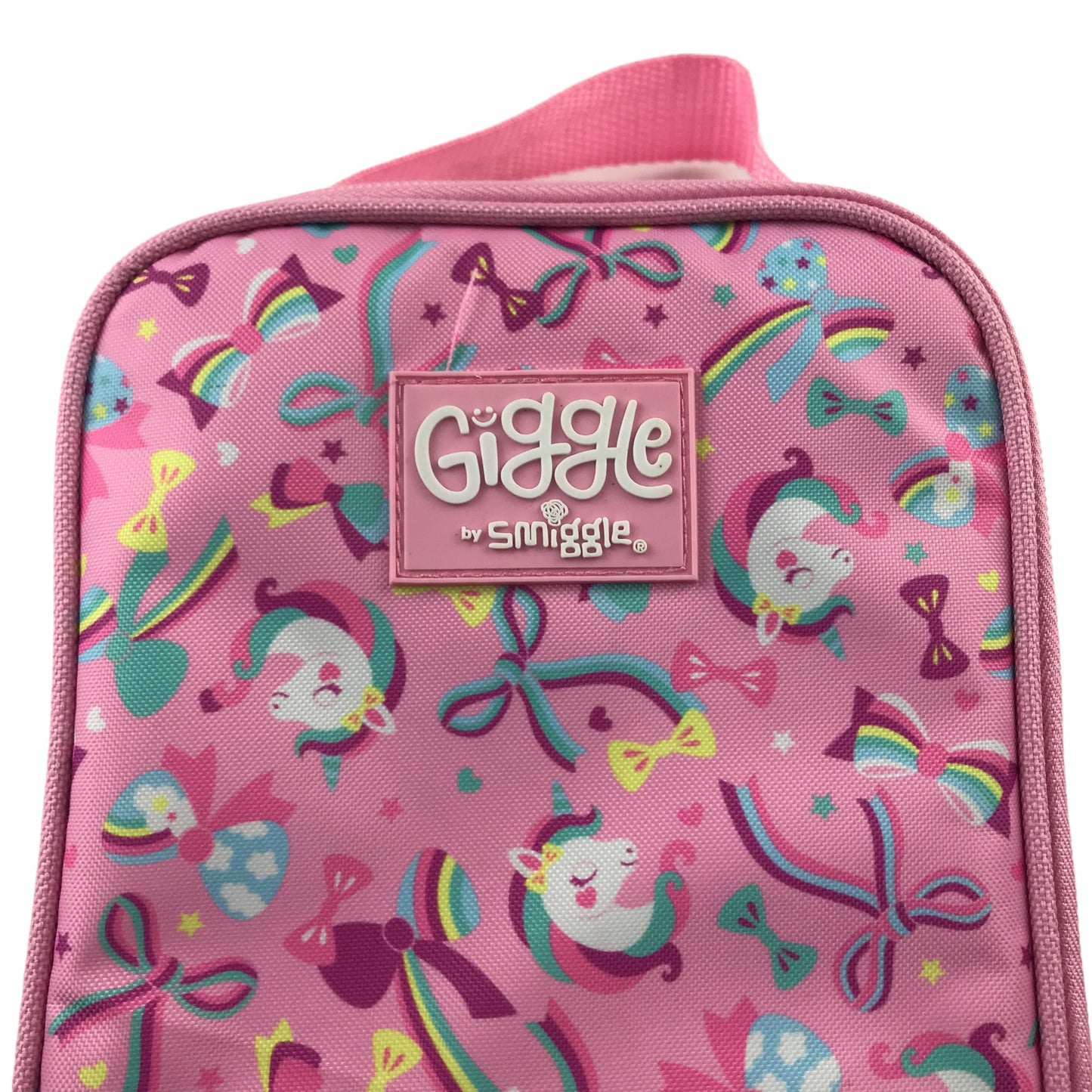 Smiggle Lunch Bag Pink Unicorn Theme