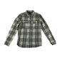 Mantaray Shirt Age 12 Grey White Red Checked Long Sleeve Button Up Cotton