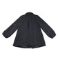 J Jeans coat 11-12 years black spot pattern A-line wool-mix