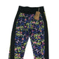 Next sport leggings 10-11 years black with multicolour design