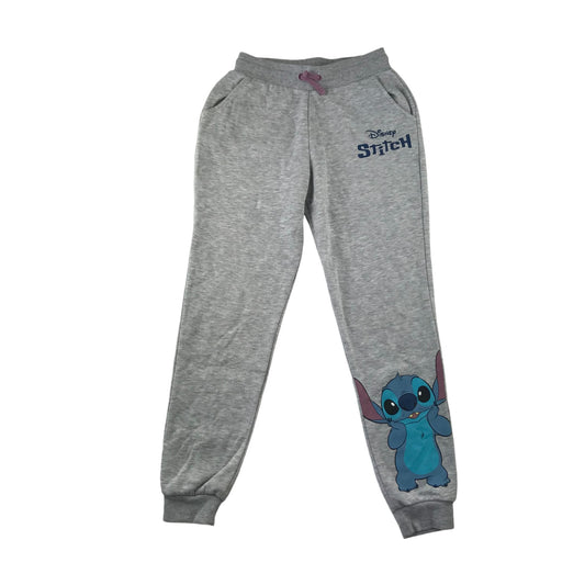 Primark joggers 11-12 years light grey Disney Stitch casual