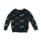 George sweater 6-7 years black crewneck batman graphic design print cotton