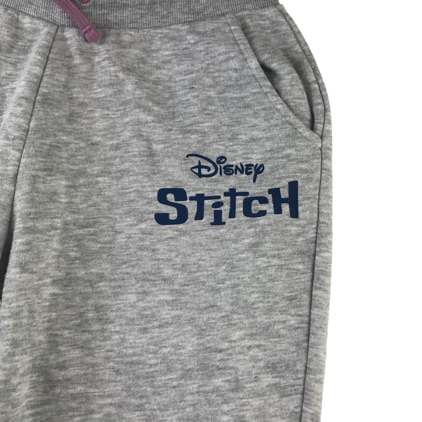 Primark joggers 11-12 years light grey Disney Stitch casual