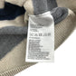 H&M jumper 7-8 years grey multicoloured stripy crewneck cotton