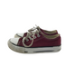 Lily & Dan Trainers Shoe Size 11 Junior Burgundy low top with Laces