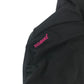 Speedo swimsuit women's 12 black with pink star design and logo