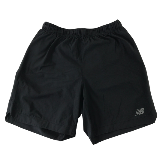 New Balance S black sport shorts