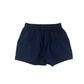 Castore Rangers FC coaches travel shorts women size UK 14 navy blue with orange logos