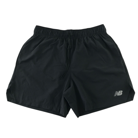 New Balance S black sport shorts