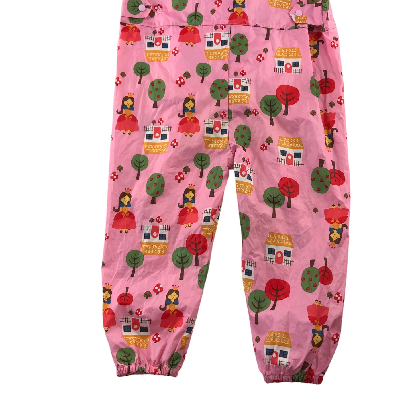 Overalls 4-5 years pink print pattern light weather