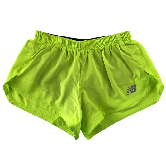 New Balance XS neon green sport shorts