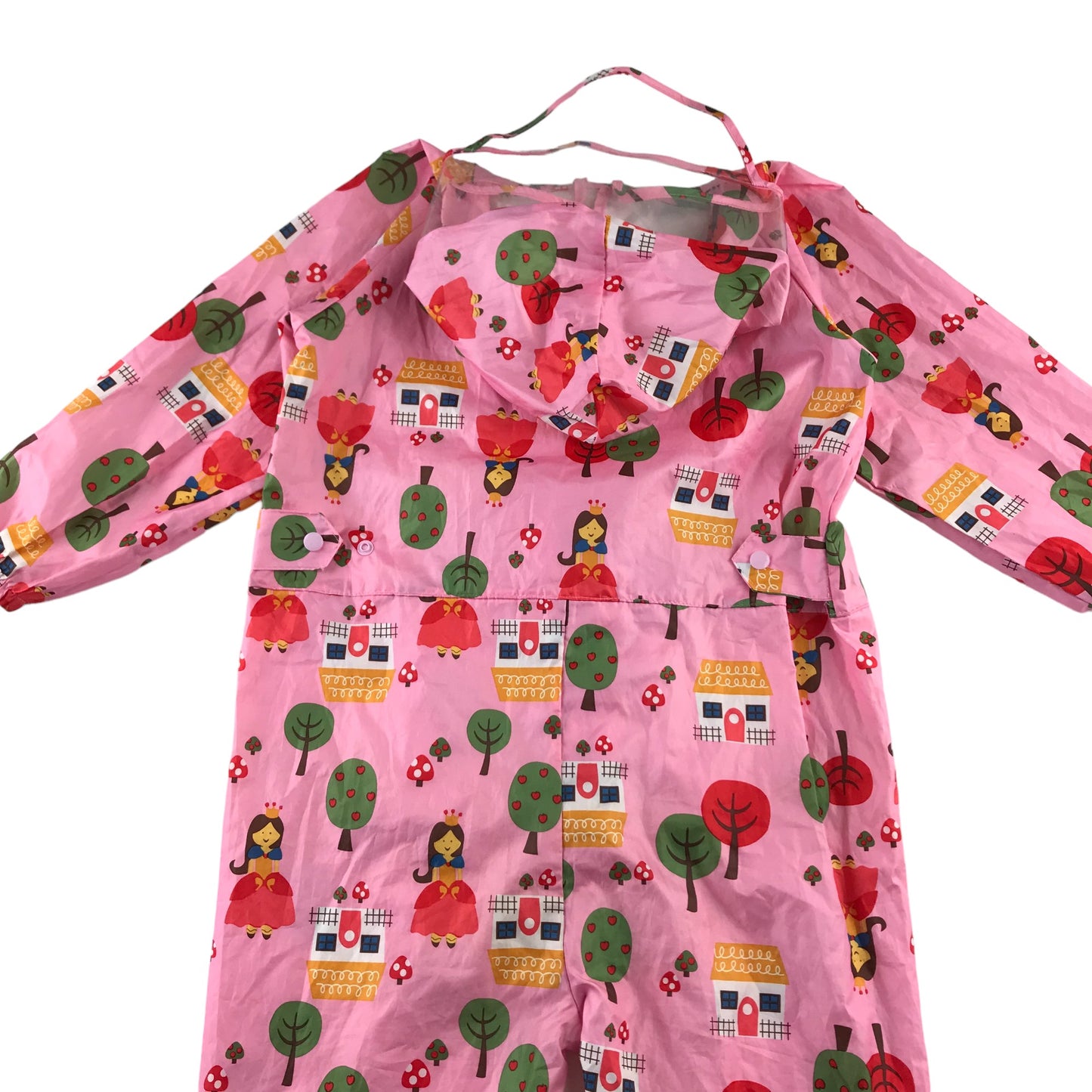 Overalls 4-5 years pink print pattern light weather