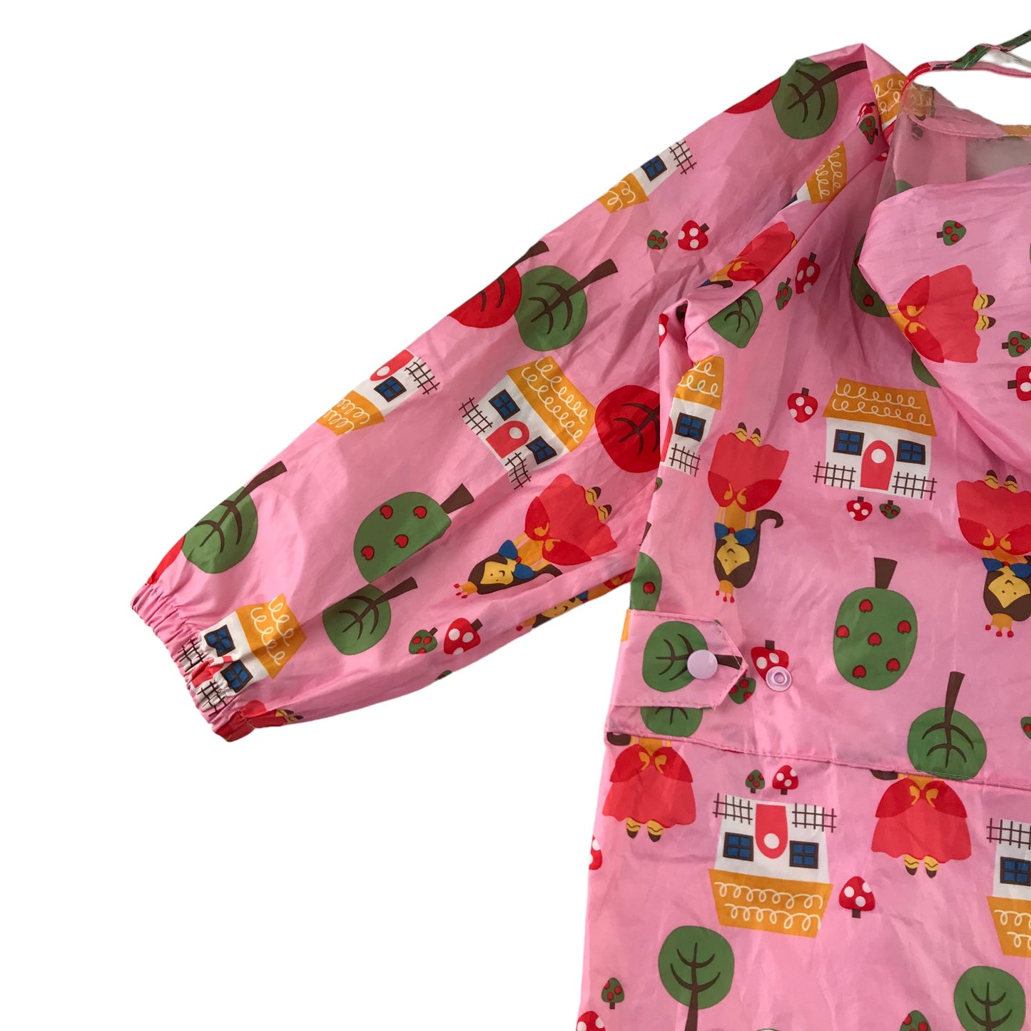 Overalls 4-5 years pink print pattern light weather