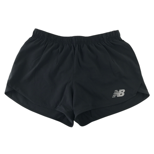 New Balance S black sport shorts