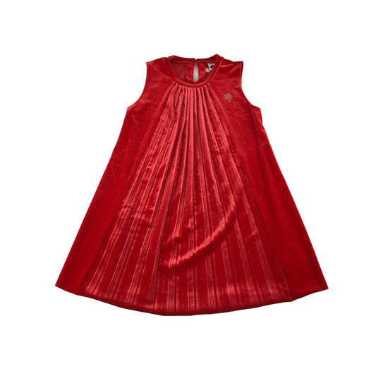 Z Red Velvet Dress Age 6 A-line Sleeveless