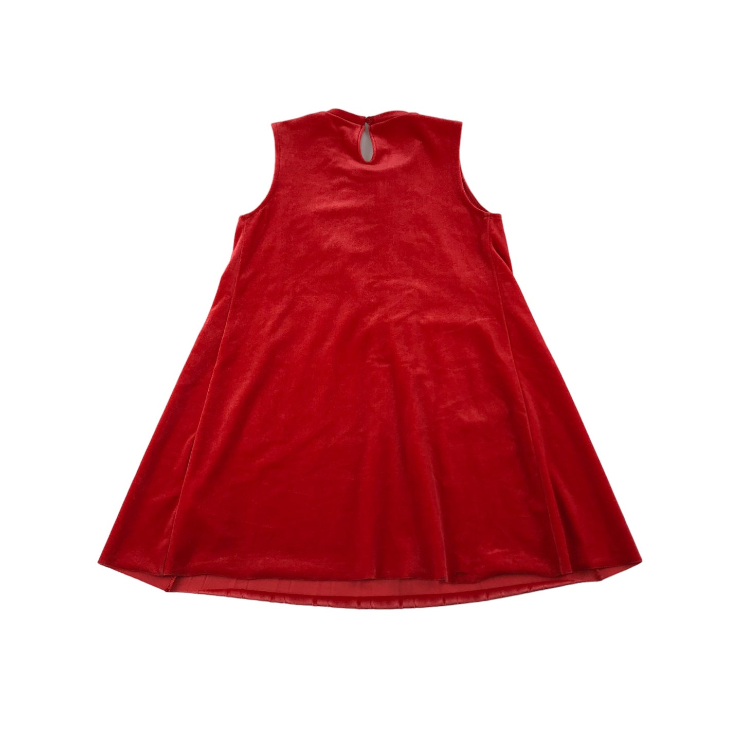 Z Red Velvet Dress Age 6 A-line Sleeveless