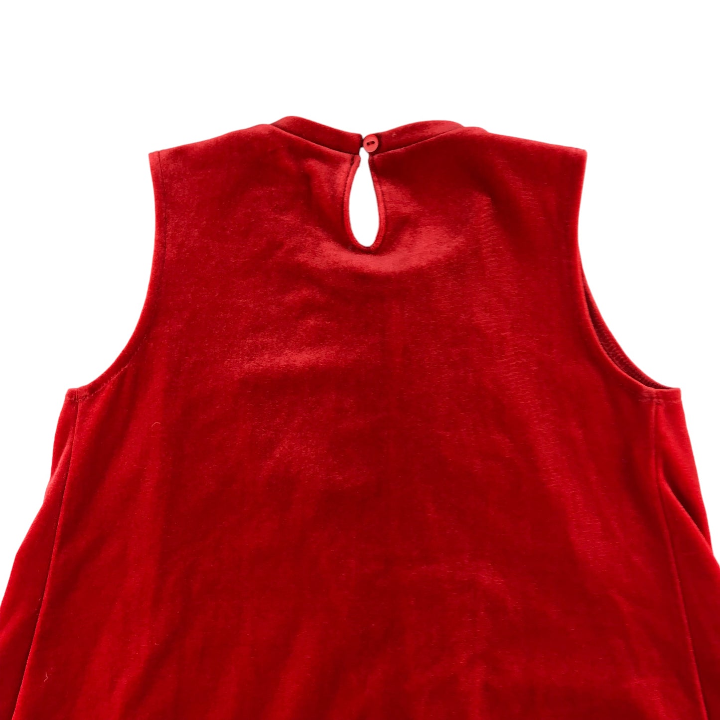 Z Red Velvet Dress Age 6 A-line Sleeveless