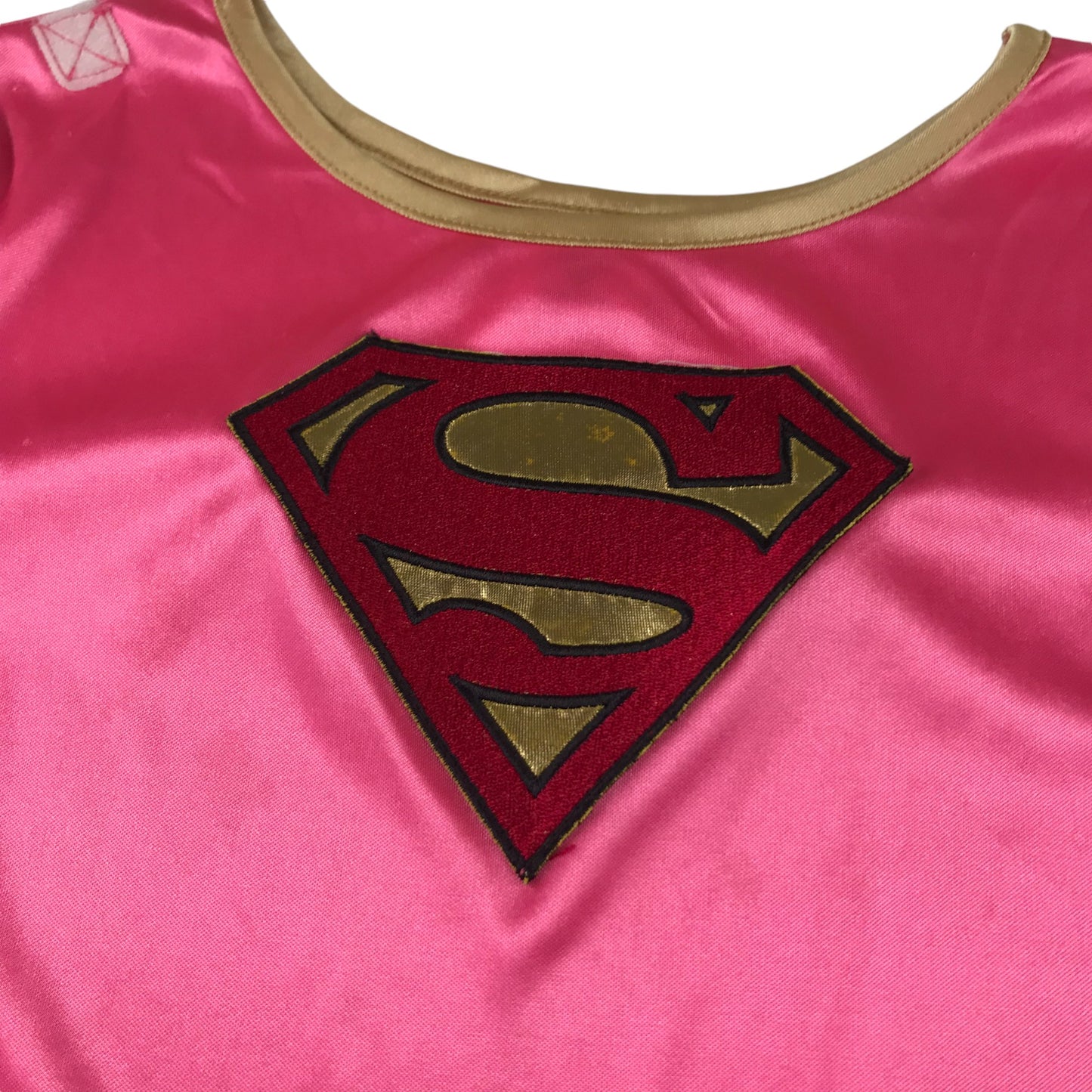 Amscan Costume 8-10 years Pink Supergirl dress