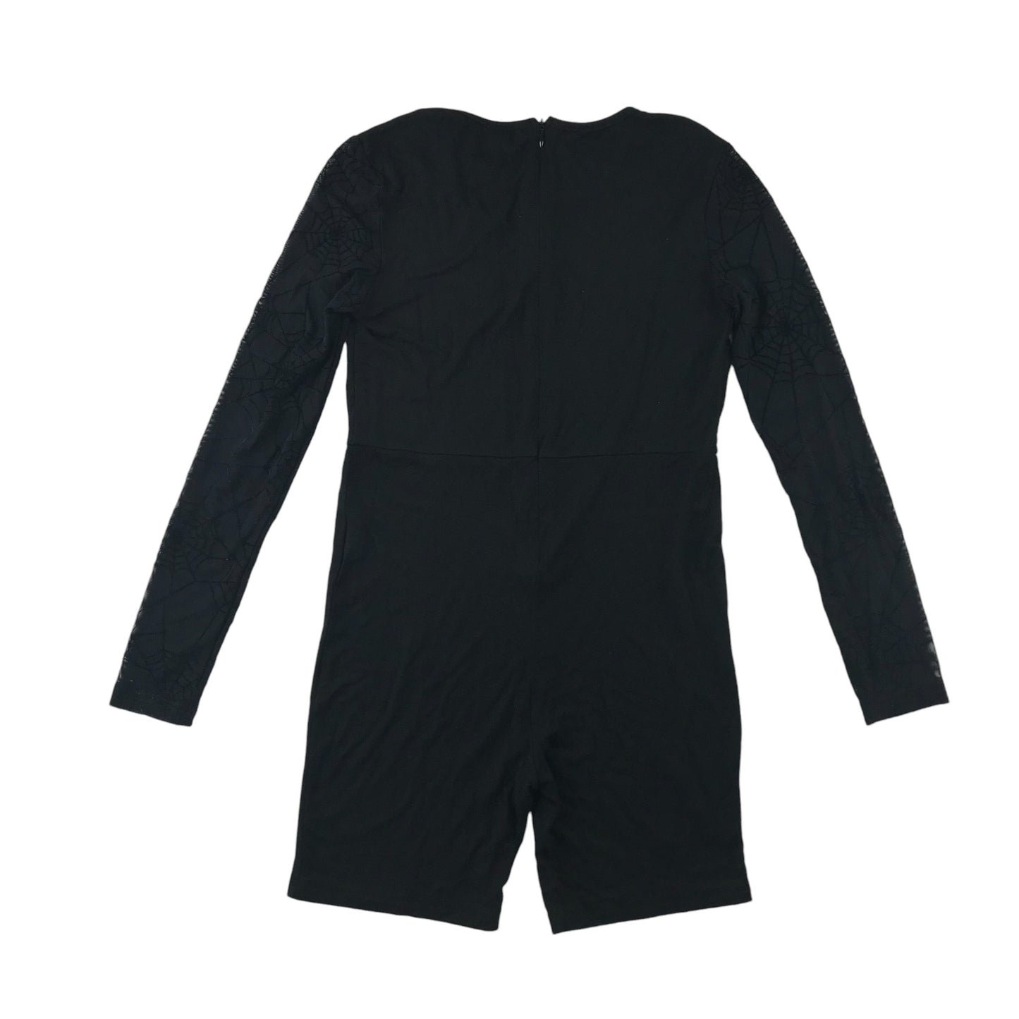 Shein Costume 11-12 years black spider web onesie