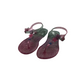 Angels Pink Glitter Jelly Walking Sandals Shoe Size 2