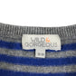 Wild Gorgeous jumper 12-13 years grey black and blue stripy
