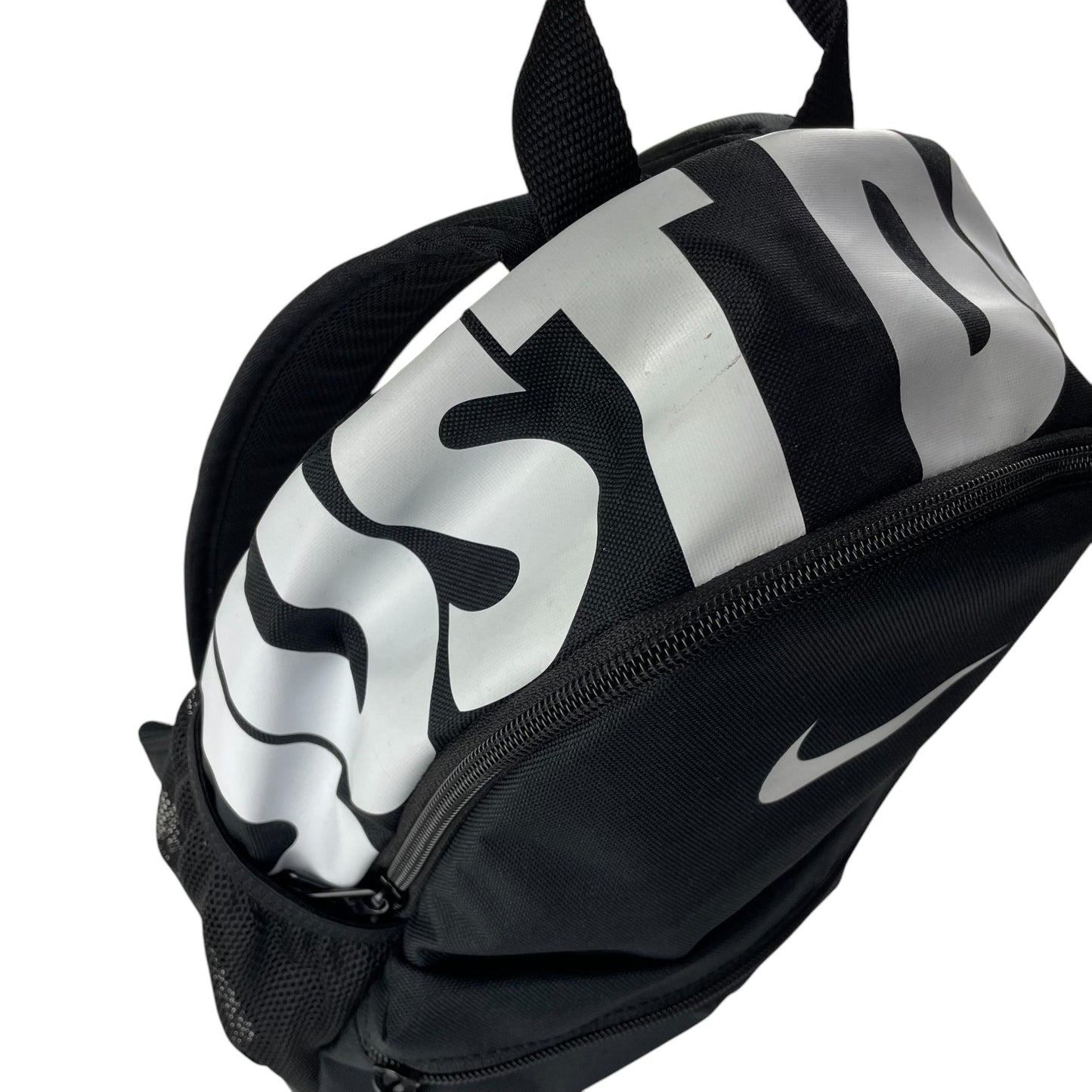 Nike Mini Base black and white Just Do It backpack