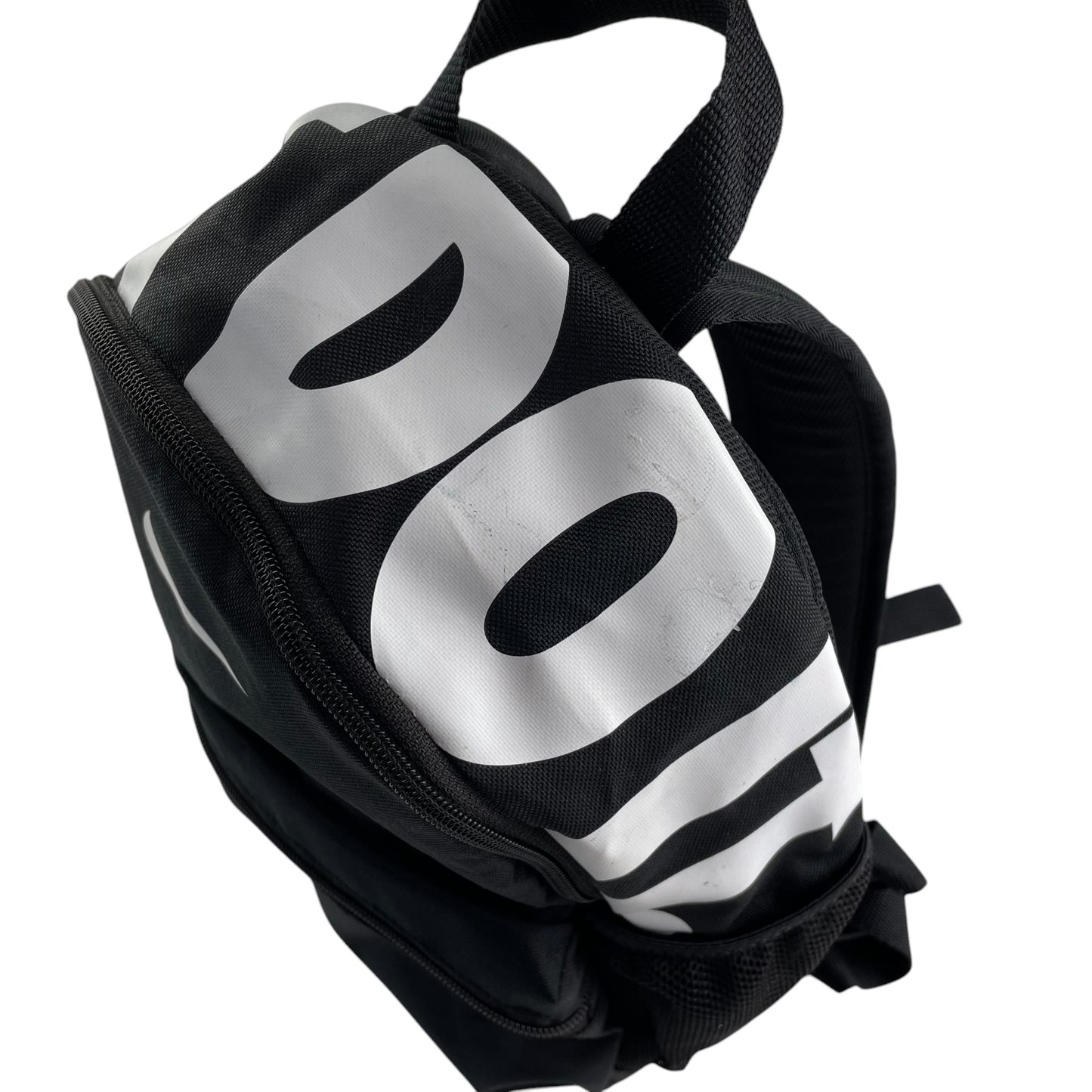 Nike Mini Base black and white Just Do It backpack