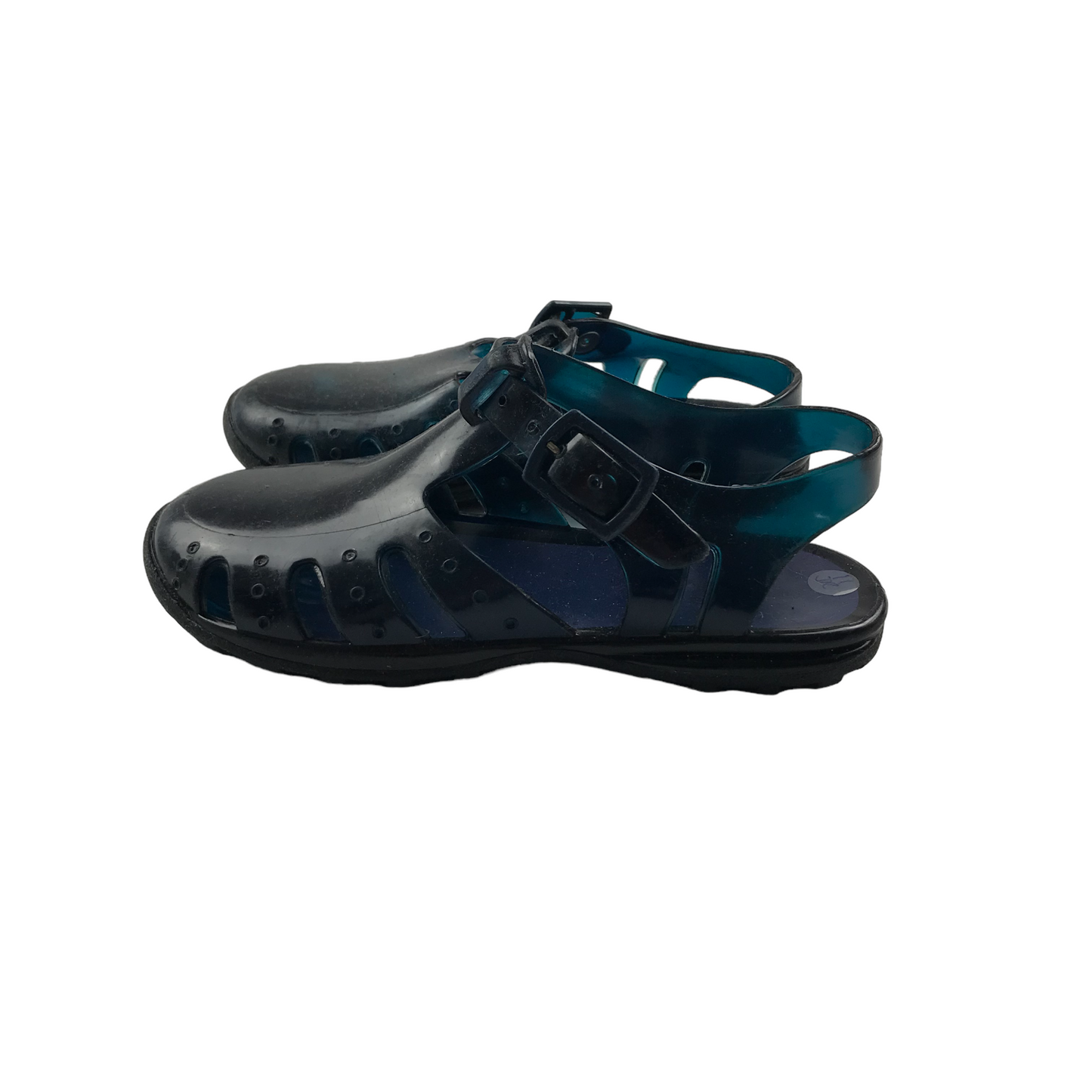 Navy Jelly Walking Sandals Shoe Size 11 Junior