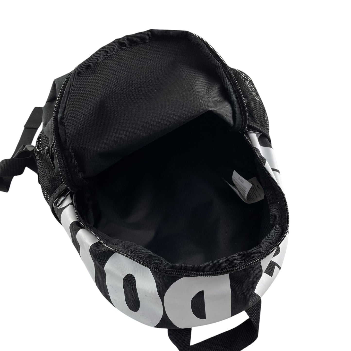 Nike Mini Base black and white Just Do It backpack