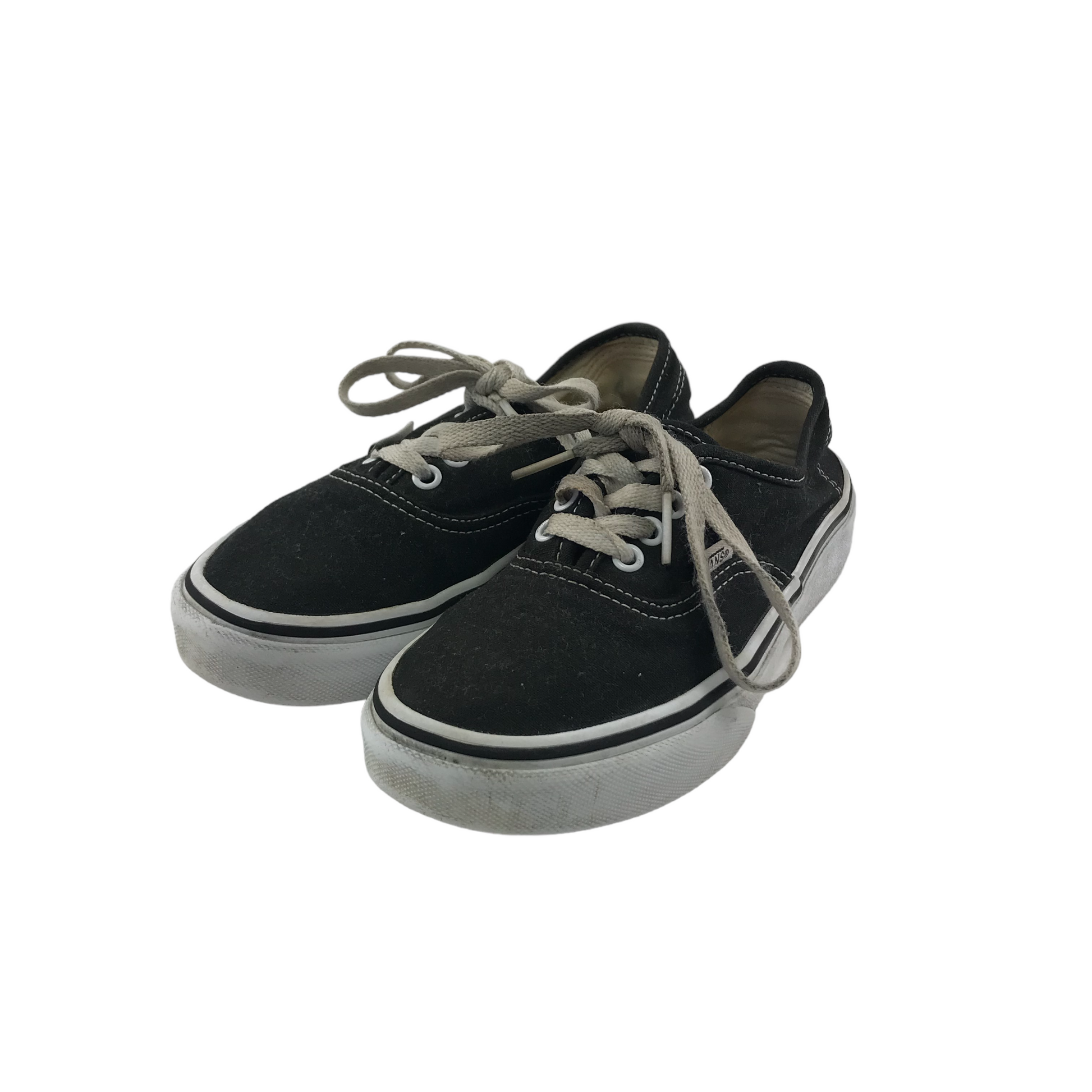 Black vans shoes size 2 Clearance