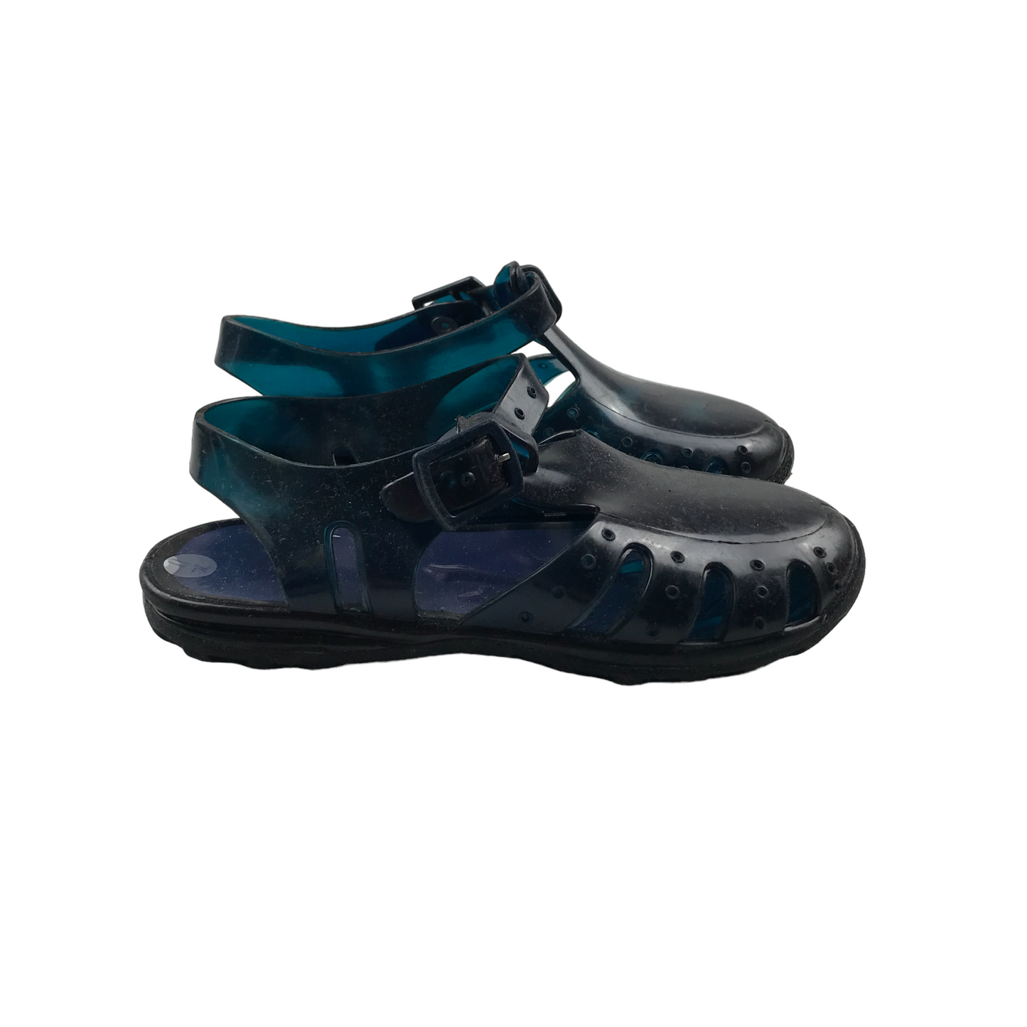 Navy Jelly Walking Sandals Shoe Size 11 Junior