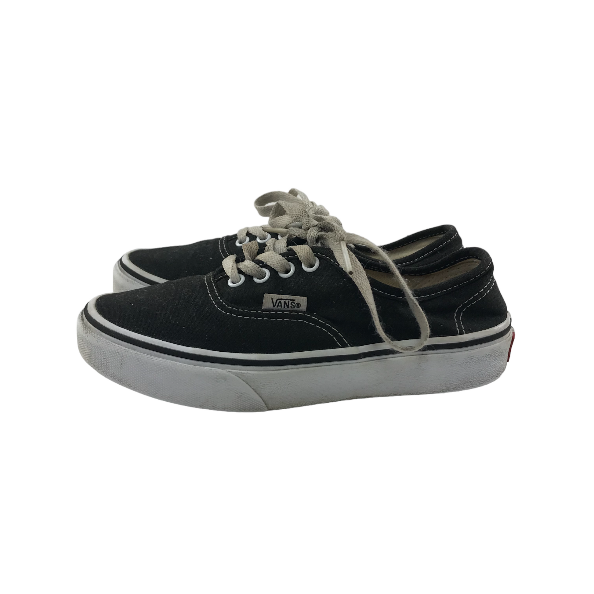 Black vans clearance shoes size 2