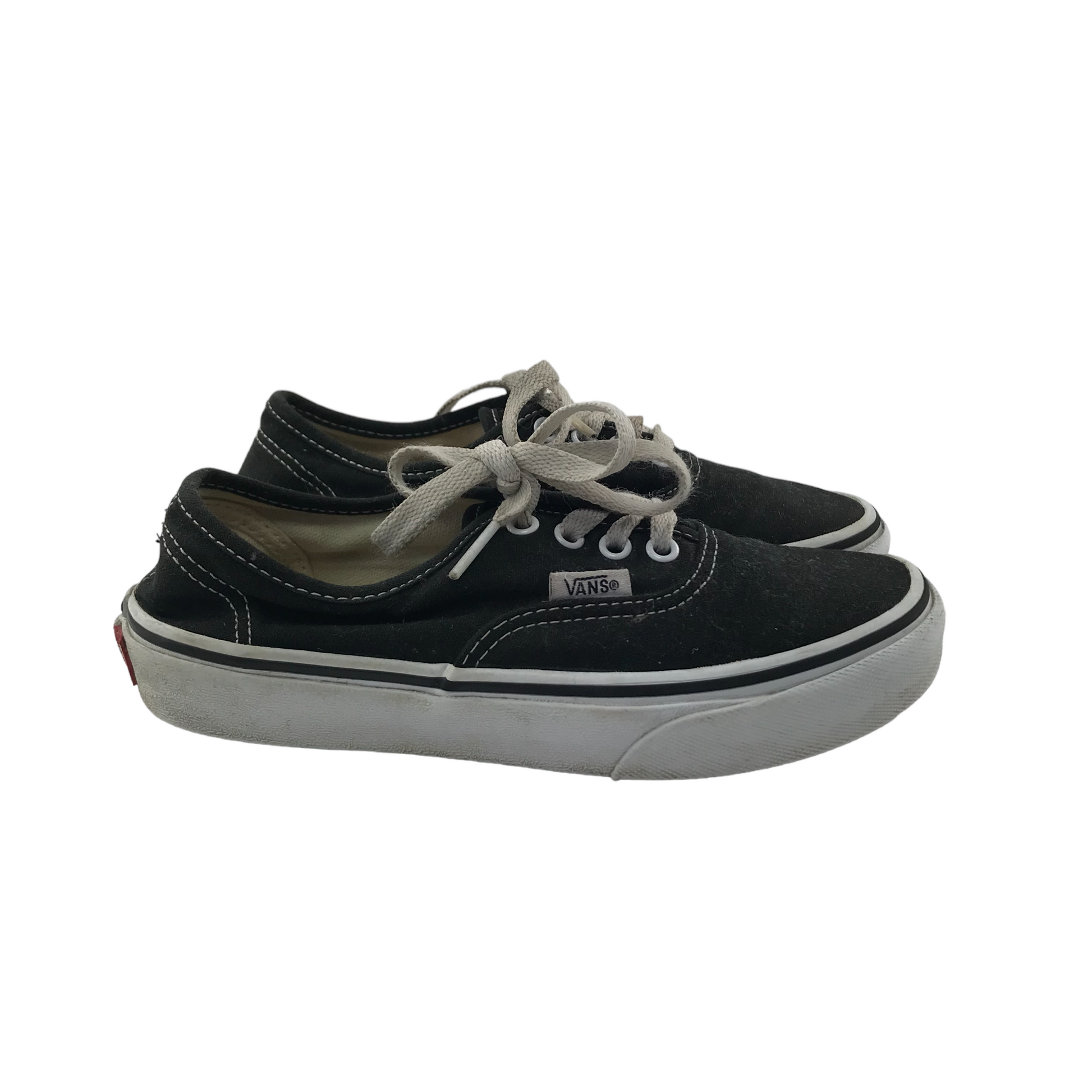 Black vans size 2 hotsell
